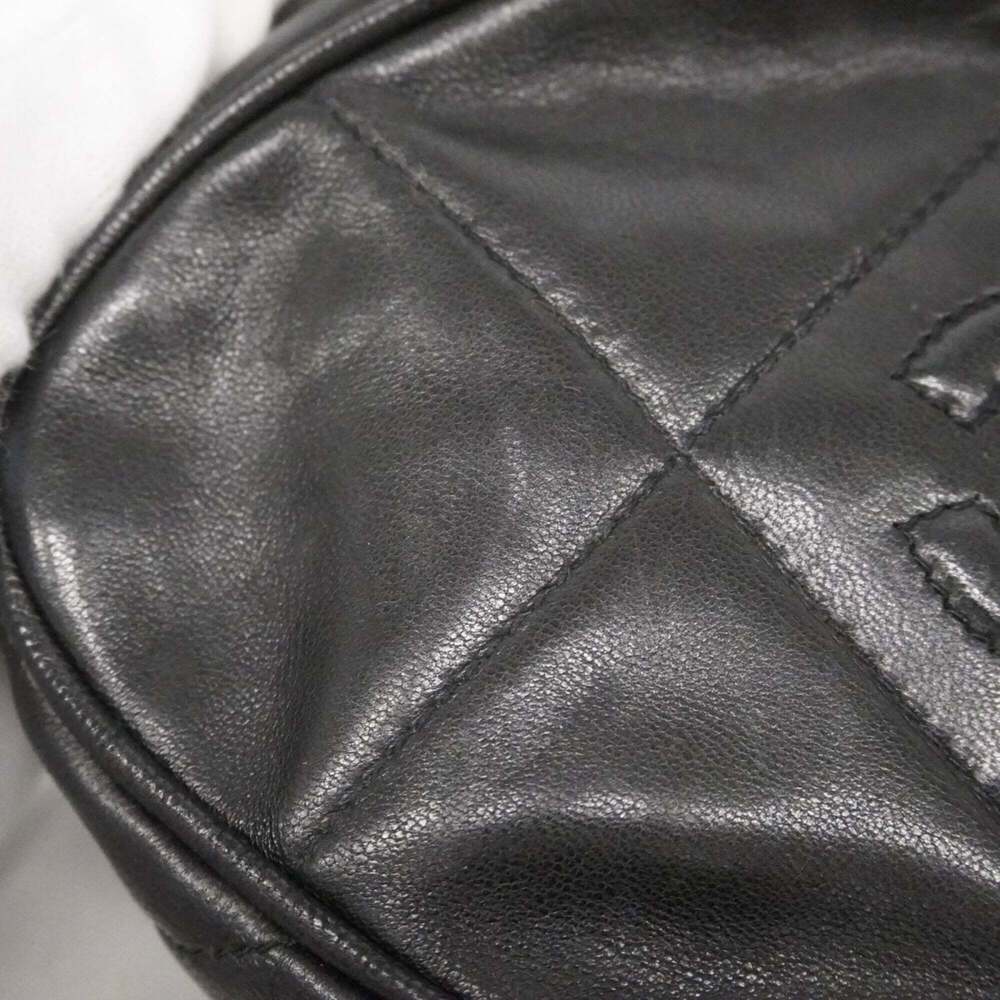 CHANEL Black Lambskin Leather Clutch Bag - Picture 7 of 10